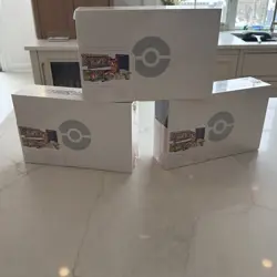 Lot Of 3 - Pokemon TCG Sword and Shield Ultra Premium Charizard Box Sealed 820650871115 - Image 2