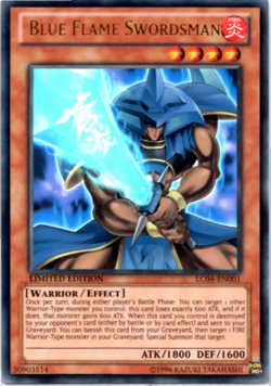 Blue Flame Swordsman - LC04-EN001 - Ultra Rare - Limited Edition Yugioh - Image 1