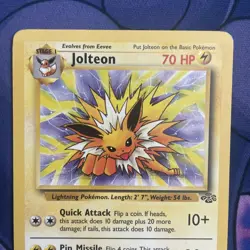 1999 Pokemon TCG Jolteon Jungle 20/64 Regular non holo Rare - NM - Image 3