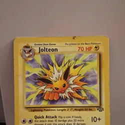 1999 Pokemon TCG Jolteon Jungle 20/64 Regular non holo Rare ships fast - Image 2
