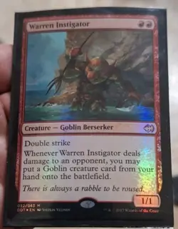 Warren Instigator Duel Decks: Merfolk vs. Goblins Foil - Image 2