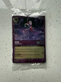 SEALED - Elsa - The Fifth Spirit 6/P3 [Glitter Foil] Promo Disney Lorcana NM - Image 1