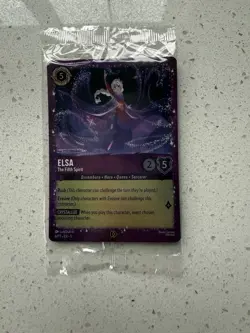 SEALED - Elsa - The Fifth Spirit 6/P3 [Glitter Foil] Promo Disney Lorcana NM - Image 1