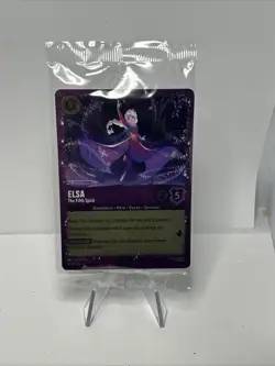 Elsa - The Fifth Spirit 6/P3 [Glitter Foil] SEALED Promo Disney Lorcana NM/M - Image 1