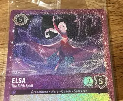 Elsa Promo - The Fifth Spirit 6/P3 [Glitter Foil] SEALED Disney Lorcana - Image 3