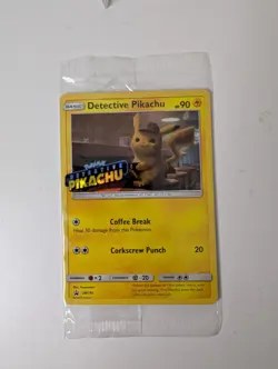 Pokemon 2019 Black Star Promo SM190 DVD Stamped Holo Detective Pikachu Sealed - Image 3