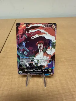 Eustass"Captain"Kid Leader Alt Art One Piece OP10-099 TCG English Card - Image 1
