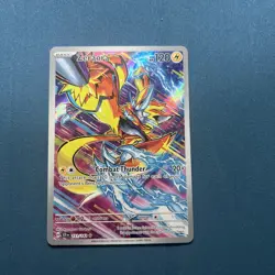 Pokemon Zeraora TCG Card 151/142 Stellar Crown Illustration Rare NM - Image 1