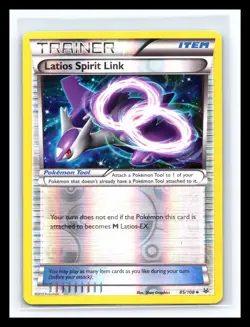 💥 Latios Spirit Link 85/108 Reverse Holo XY Roaring Skies Pokemon Card 2015 - Image 1