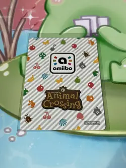 #348 Olaf AUTHENTIC Nintendo Animal Crossing Amiibo NFC Card Series 4 - Image 2