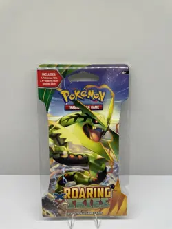 Pokemon TCG - XY Roaring Skies Sleeved Booster Pack Rayquaza Artwork Sealed - Image 1