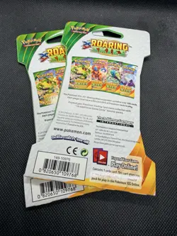 Pokemon TCG New Sealed XY Roaring Skies Sleeved Booster Packs. 2 Sleeved Packs - Image 2