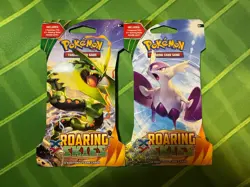 Pokemon TCG New Sealed XY Roaring Skies Sleeved Booster Packs. 2 Sleeved Packs - Image 1