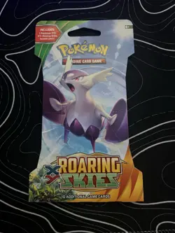 Pokemon TCG New Sealed XY Roaring Skies Sleeved Booster Pack - Image 1