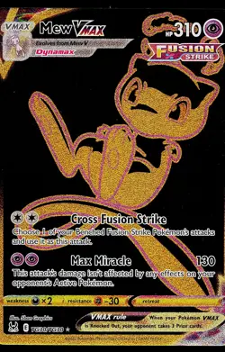 Pokemon Card - Mew VMAX Lost Origin TG30/TG30 Secret Rare - Image 1