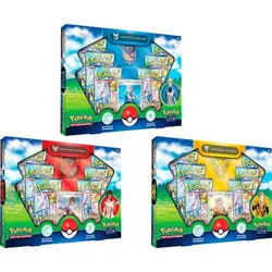 Pokemon Go TCG TEAM COLLECTION 3 pcs - Mystic + Instinct + Valor (ENG) - Image 1