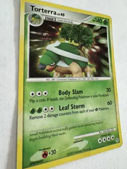 Pokemon Torterra LV.45 (Holo) #17 Diamond & Pearl - 2007 LP - Image 2
