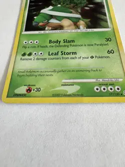 Pokemon Torterra LV.45 (Holo) #17 Diamond & Pearl - 2007 LP - Image 3