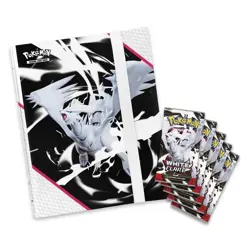 Pokemon TCG Scarlet & Violet WHITE FLARE Binder Collection NEW - FACTORY SEALED - Image 3