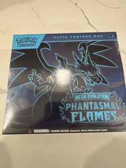 Pokemon Mega Evolution Phantasmal Flames Elite Trainer Box ETB Sealed - Image 1