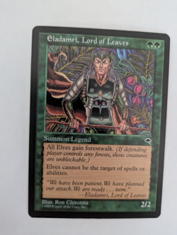 Eladamri, Lord of Leaves Tempest MTG NM Free shipping with tracking - Image 1
