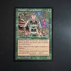 MTG Magic The Gathering Tempest Eladamri, Lord of Leaves Lightly Played LP - Image 1