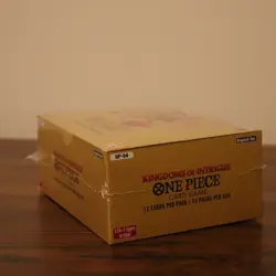 OP-04 Booster Box Kingdoms of Intrigue One Piece TCG SEALED CASE English - Image 2