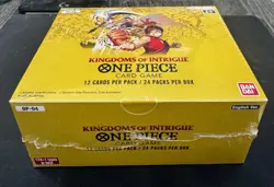 One Piece TCG: Kingdoms Of Intrigue Booster Box OP-04 (Factory Sealed) ENGLISH - Image 2