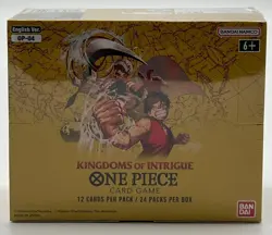 One Piece TCG OP-04 Kingdoms of Intrigue Booster Box English Sealed - Image 1