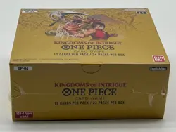 One Piece TCG OP-04 Kingdoms of Intrigue Booster Box English Sealed - Image 2