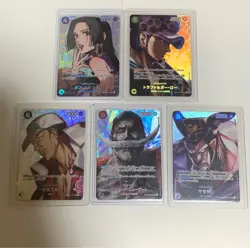 One Piece Card Game Special Card Parallel Set of 5 Kingdoms of Intrigue Complete - Image 1