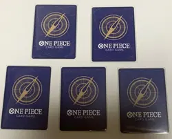 One Piece Card Game Special Card Parallel Set of 5 Kingdoms of Intrigue Complete - Image 2