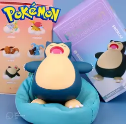 Pokemon Vinyl Figure Sleeping Pikachu Snorlax Eevee Bulbasaur Slowpoke Munchlax - Image 3