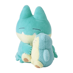 NEW Pokemon Center Original Little Daydream Munchlax & Snorlax Plush Japan - Image 2