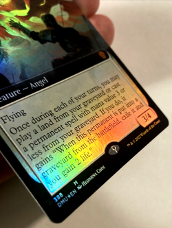 MTG Serra Paragon EXTENDED ART FOIL Dominaria United 388 NM - Image 2