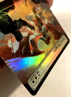 MTG Serra Paragon EXTENDED ART FOIL Dominaria United 388 NM - Image 4