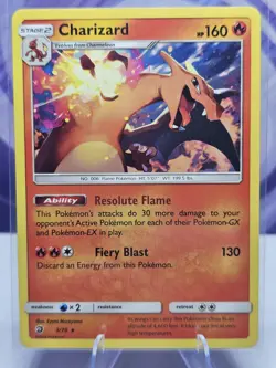 Charizard 3/70 Dragon Majesty Non Holo Rare Pokemon TCG - Image 1