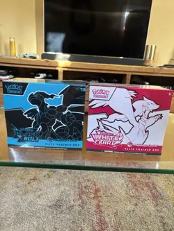 Black Bolt and White Flare Pokemon Center PC ETB Elite Trainer Box SEALED - Image 1