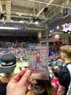 LIMITED EDITION One Piece trading card from Gonzaga game 1/24 - Image 1