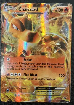Charizard EX XY29 Promo Black Star Holo Rare Pokemon Card LP/NM - Image 1