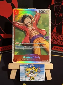One Piece Card Game Monkey.D.Luffy ST21-014 SR FR 2 - Image 1