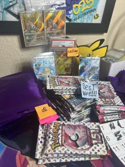 mystery GOD PACKS pokemon 10$-100$ Value!!! Packs and cards !!! - Image 1