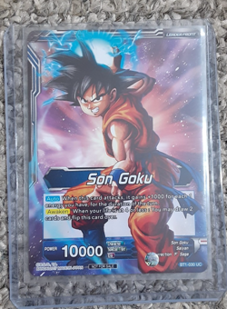 2017 Dragon Ball Super Super Saiyan Blue Son Goku Coming Soon BT1-030 Card - Image 2
