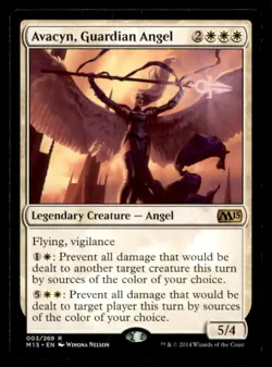 Avacyn, Guardian Angel LP Light Play Magic 2015 MTG [9737] - Image 1