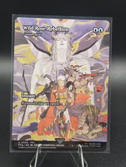 MTG Wild Rose Rebellion FF: Through the Ages Uncommon Foil #0004 Full Art - Image 1