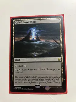 Cabal Stronghold - NM - Dominaria MtG - Image 1
