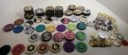 Pokemon Coins, Dice & Pins Lot - Image 1