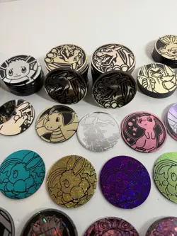Pokemon Coins, Dice & Pins Lot - Image 5