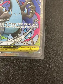 2025 POKEMON MEP EN-ME BLACK STAR PROMO #023 MEGA CHARIZARD X EX - Image 3