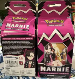 Pokemon TCG Marnie Premium Tournament Collection Box Factory Sealed lot of 2 - Image 2